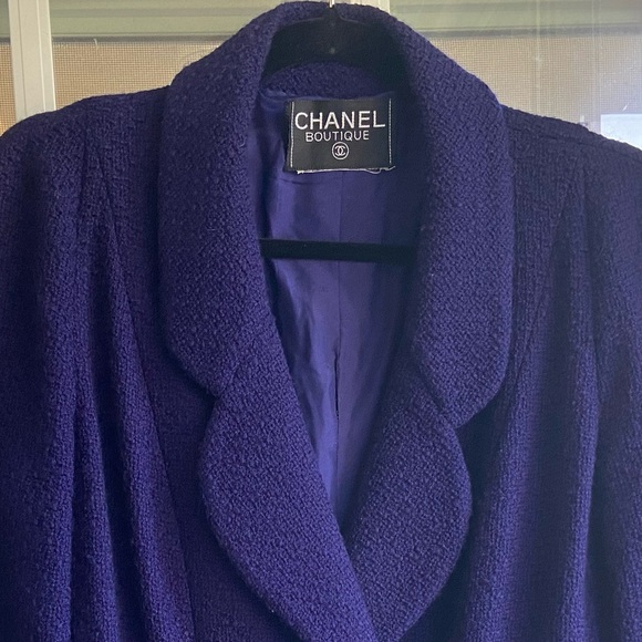Chanel Boutique Vintage woven double breasted jacket - Picture 10 of 10